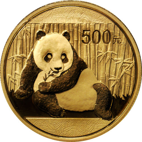 Gold Chinese Panda Coin 2015 - 1 oz